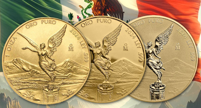 Mexiko Libertad 2024 in Gold